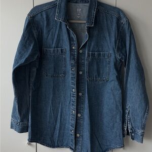 GAP Classic Indigo Denim Shirt